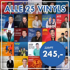 TIJDELIJKE AANBIEDING 7" VINYL SINGLES! ALLE 25 DELEN NU VOOR €245 I.P.V. 323,75