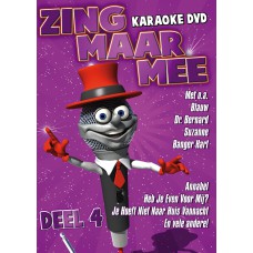 Zing Maar Mee 4 - Karaoke DVD